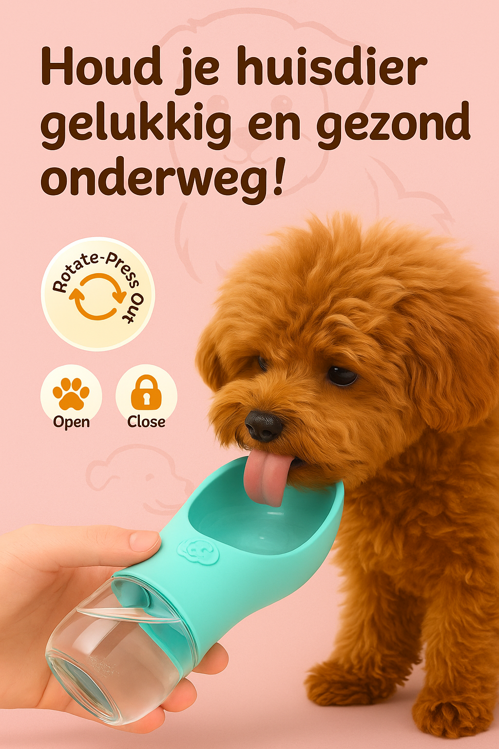 Houd je huisdier gelukkig en gezond onderweg!
